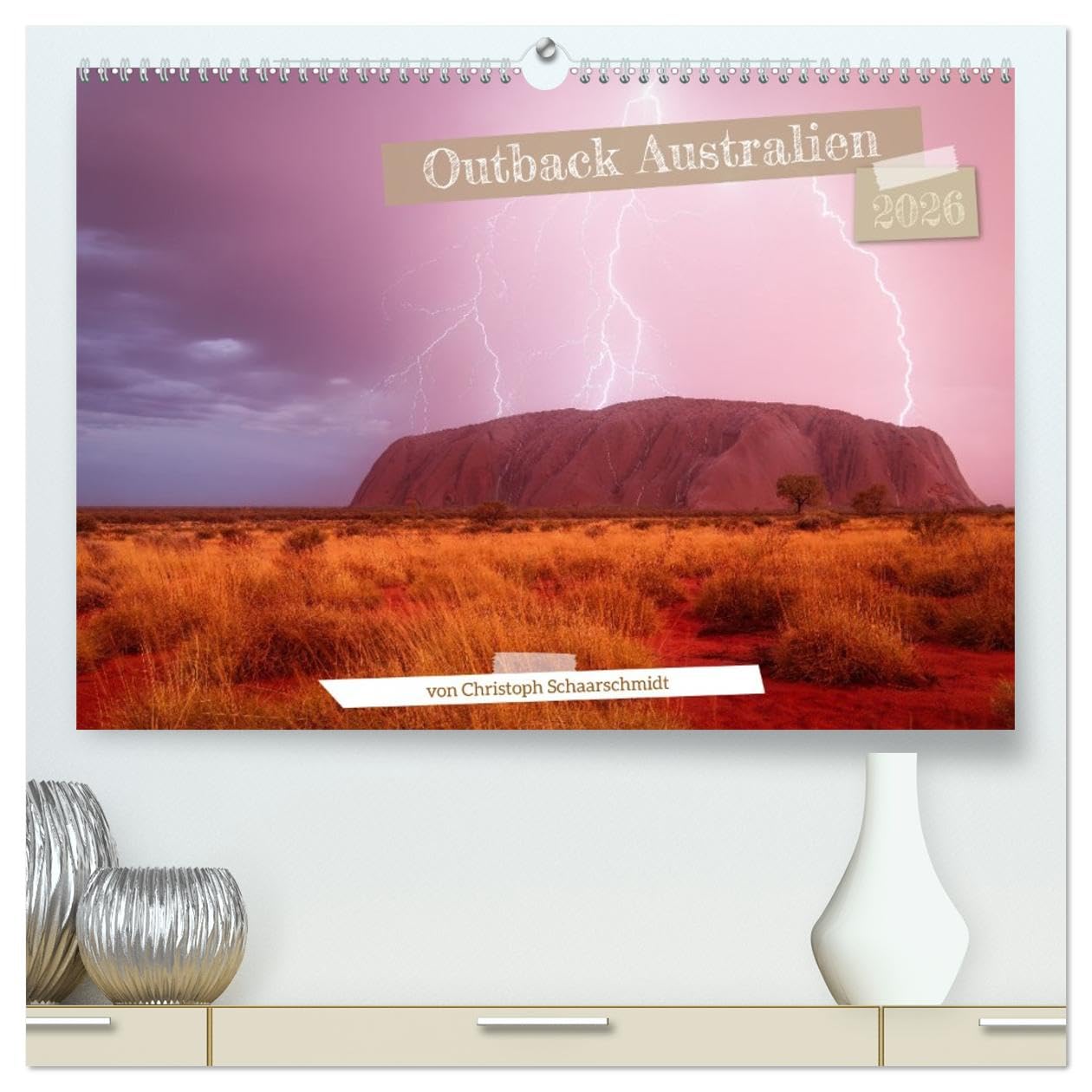 Outback Australien (hochwertiger Premium Wandkalender 2026 DIN A2 quer), Kunstdruck in Hochglanz Photography
