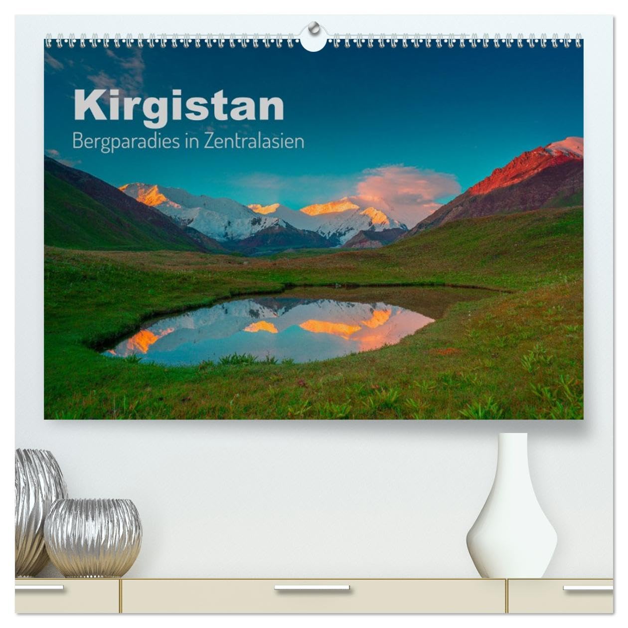 Kirgistan Bergparadies in Zentralasien (hochwertiger Premium Wandkalender 2026 DIN A2 quer), Kunstdruck in Hochglanz Leisure, Home & Garden