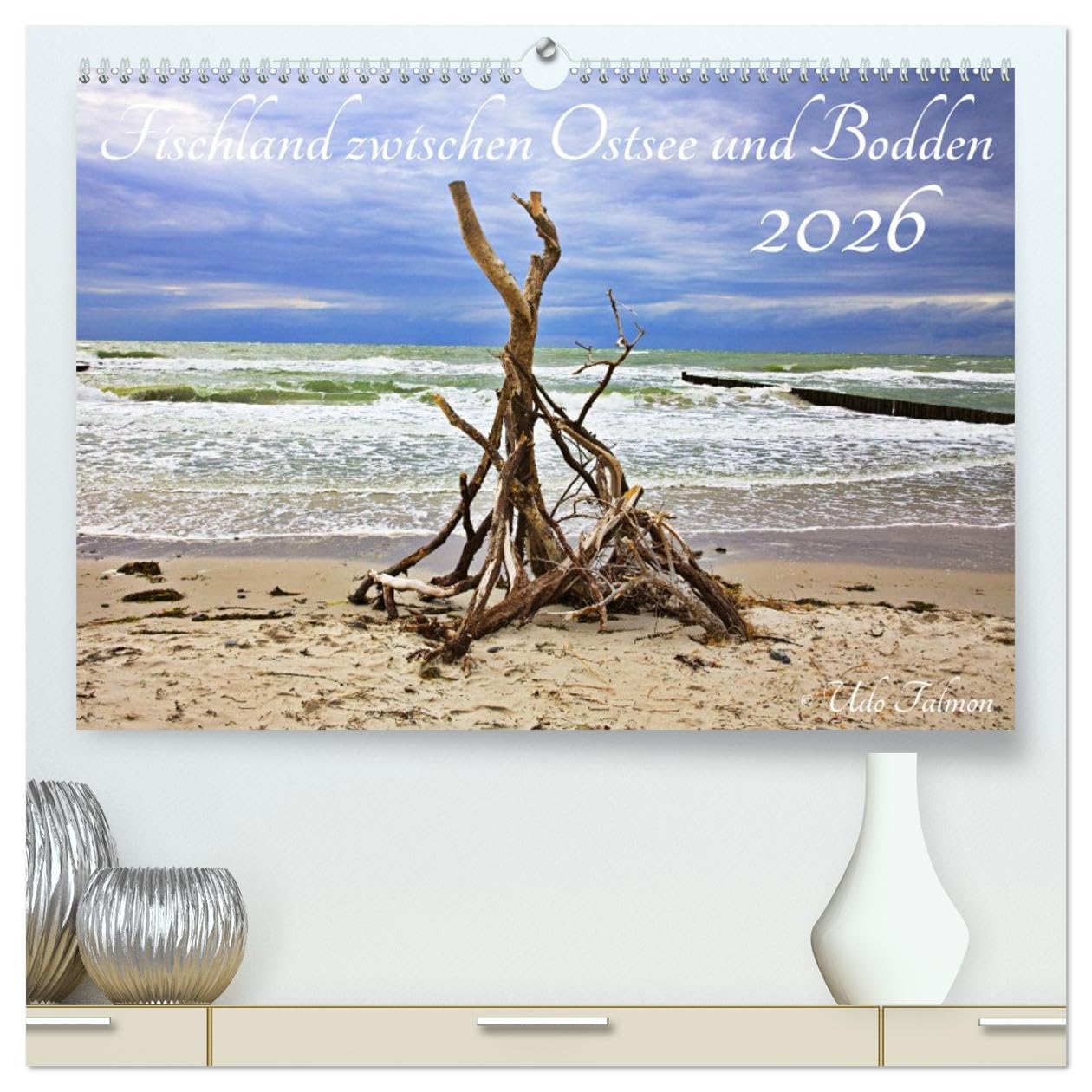 Fischland zwischen Ostsee und Bodden (hochwertiger Premium Wandkalender 2026 DIN A2 quer), Kunstdruck in Hochglanz Film, Art & Culture