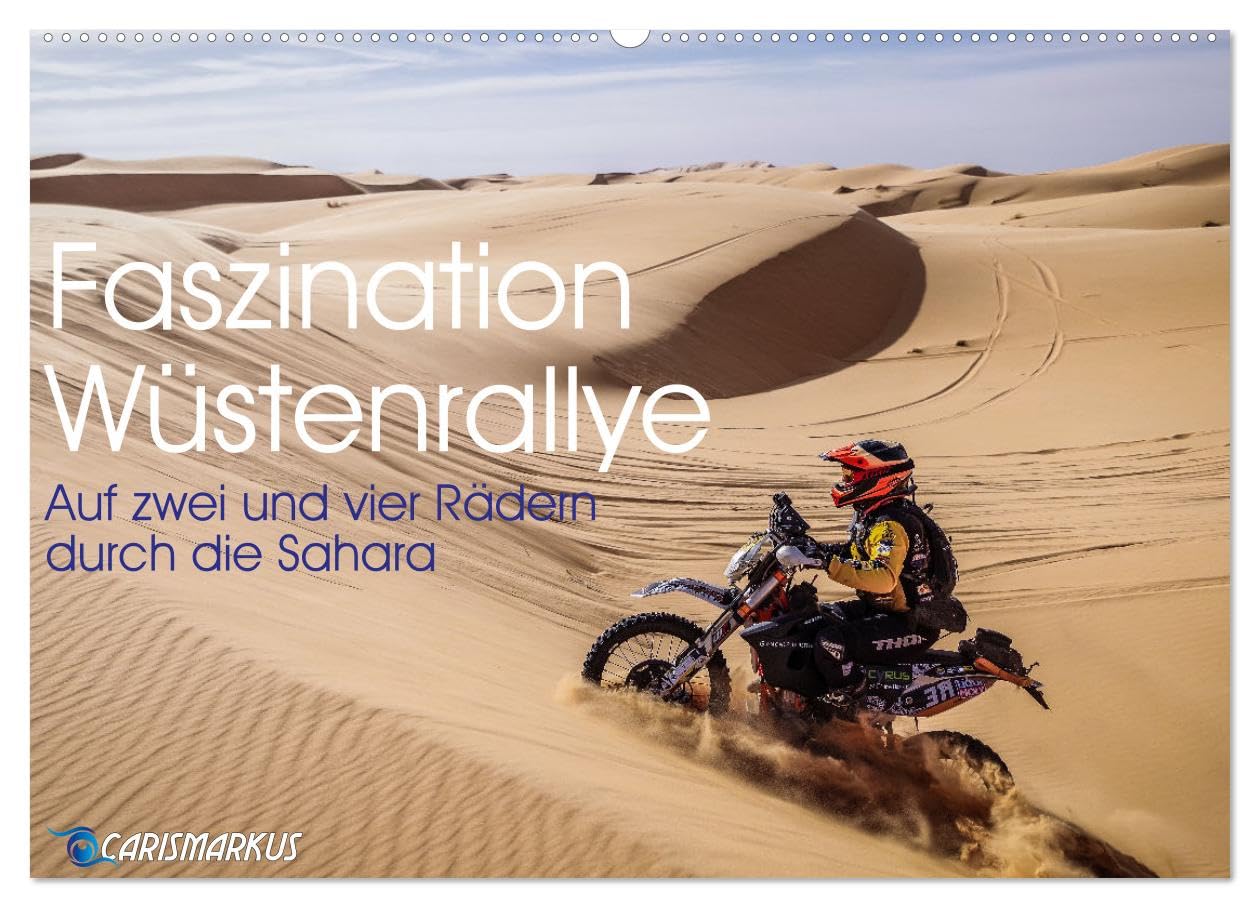 Faszination Wüstenrallye (Wandkalender 2026 DIN A2 quer), CALVENDO Monatskalender Leisure, Home & Garden