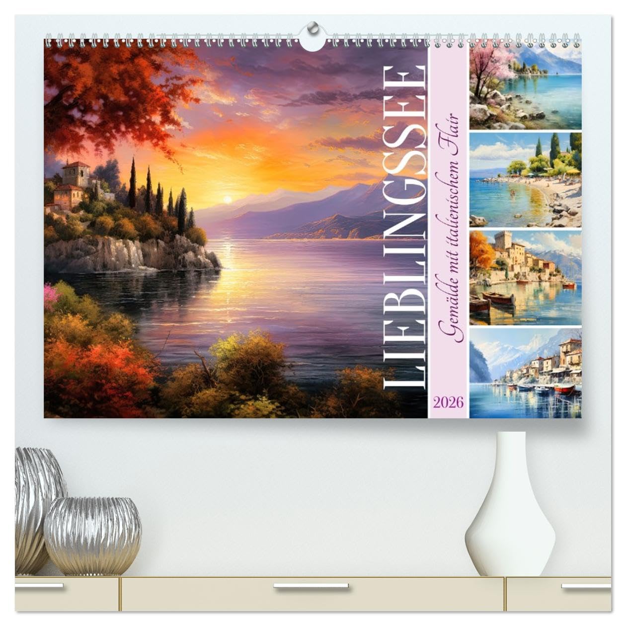 Lieblingssee (hochwertiger Premium Wandkalender 2026 DIN A2 quer), Kunstdruck in Hochglanz Social Sciences