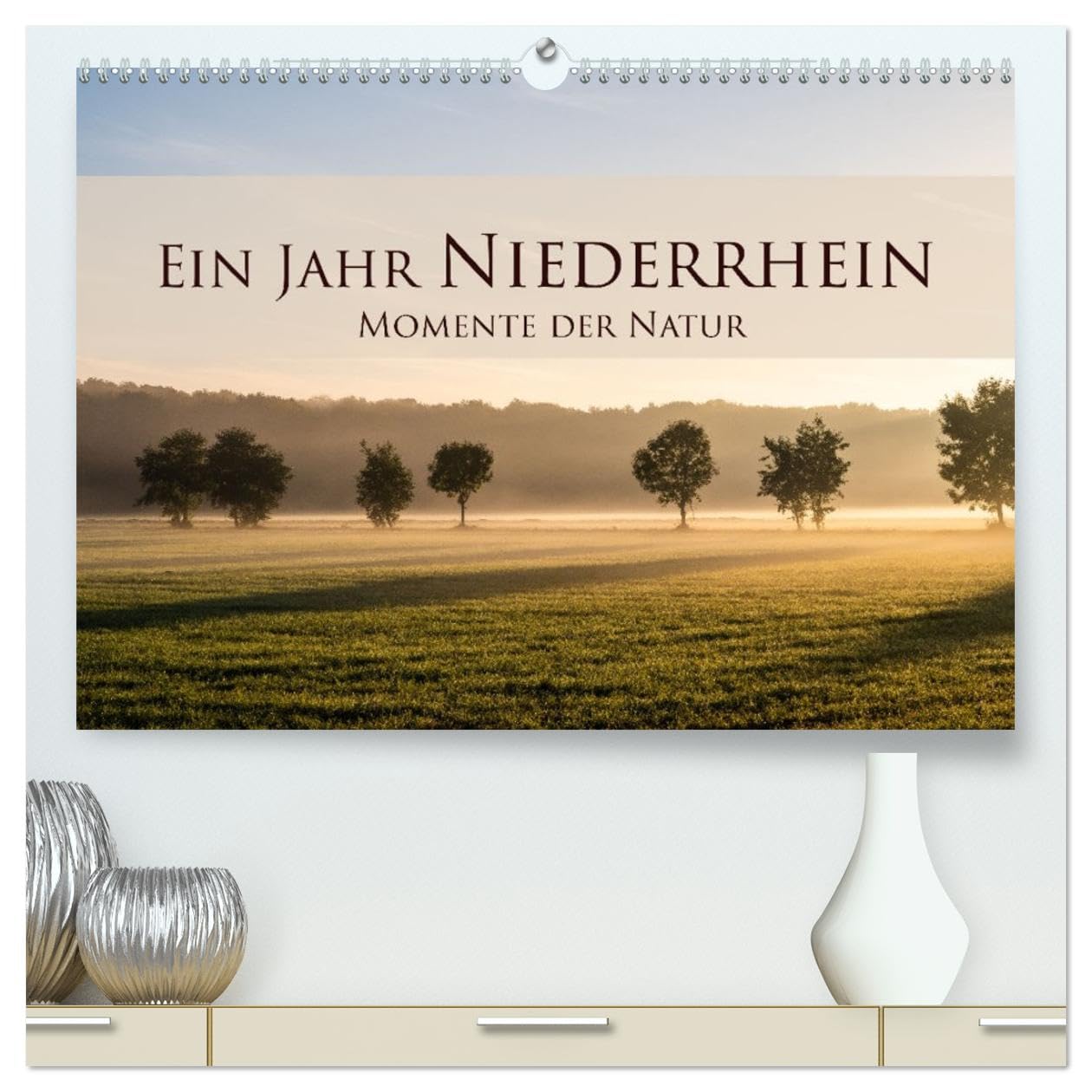 Ein Jahr Niederrhein Momente der Natur (hochwertiger Premium Wandkalender 2026 DIN A2 quer), Kunstdruck in Hochglanz Photography