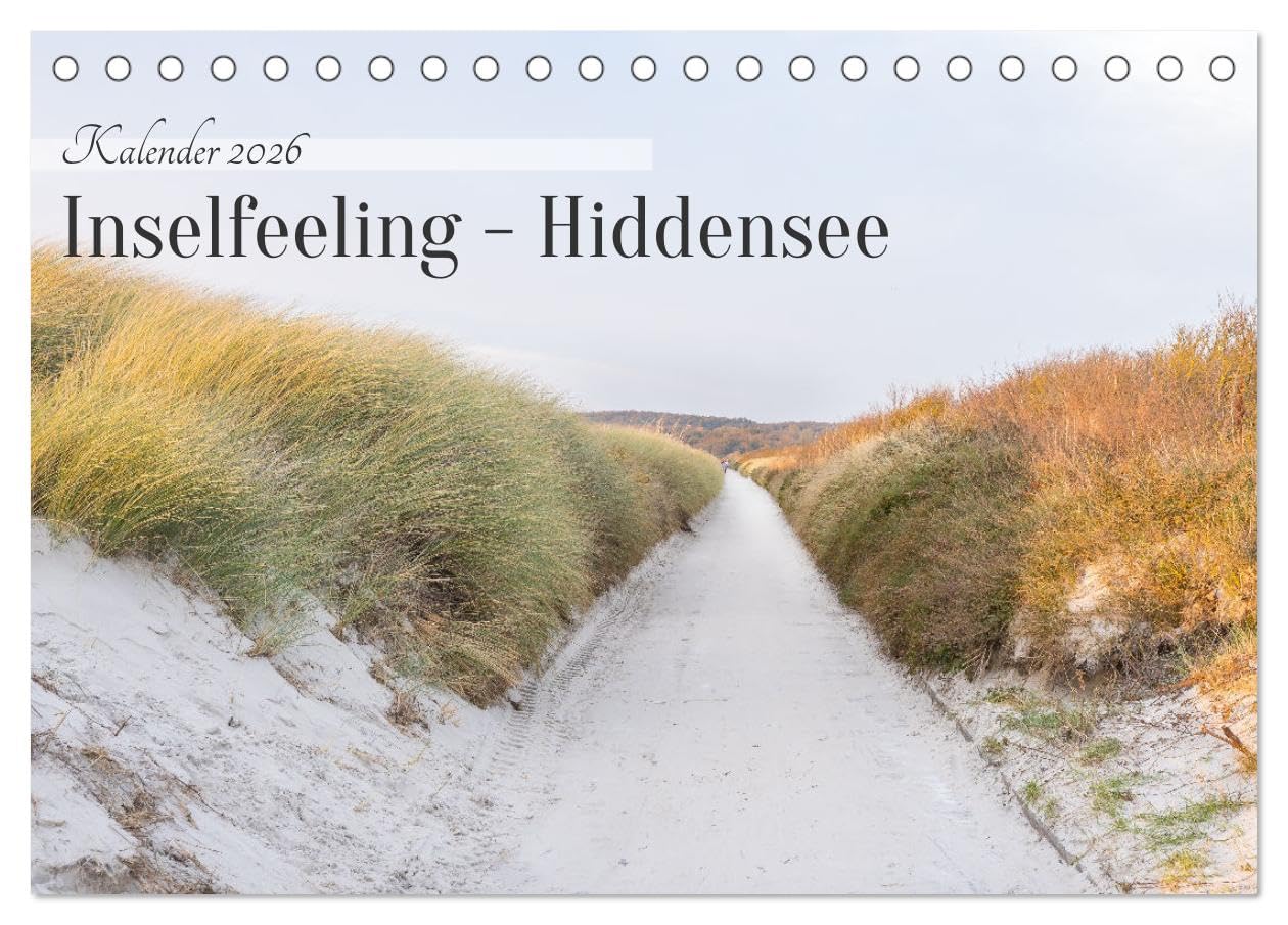 Inseelfeeling - Hiddensee (Tischkalender 2026 DIN A5 quer), CALVENDO Monatskalender Photography