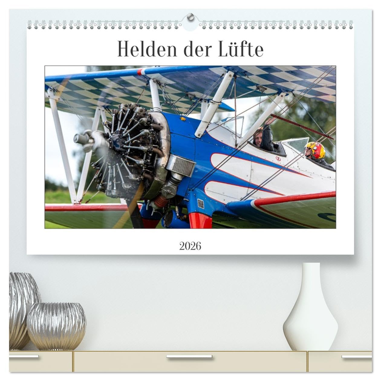 Helden der Lüfte (hochwertiger Premium Wandkalender 2026 DIN A2 quer), Kunstdruck in Hochglanz Photography