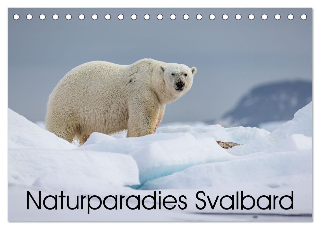 Naturparadies Svalbard (Tischkalender 2026 DIN A5 quer), CALVENDO Monatskalender Business & Technology