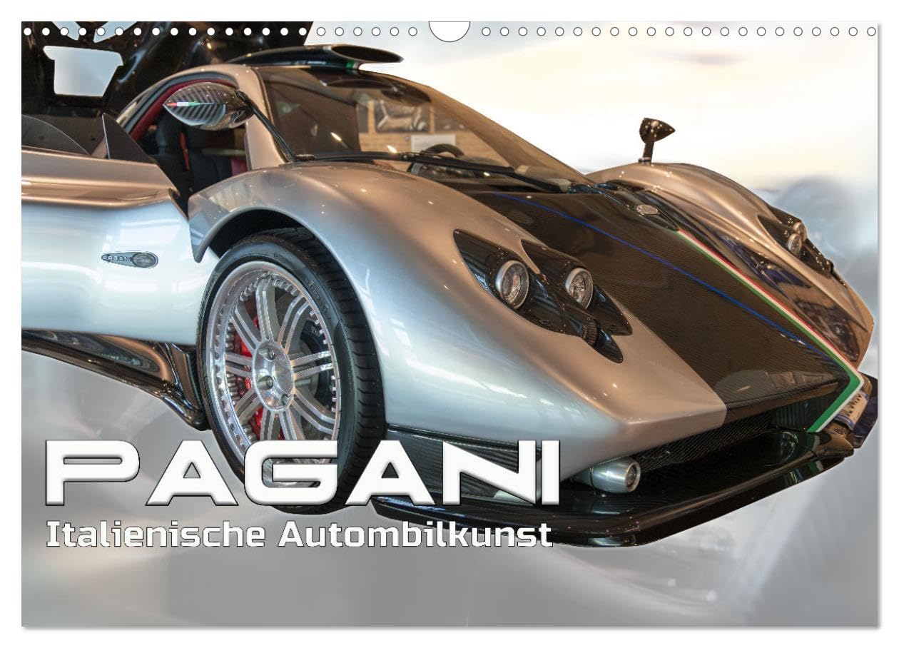 Pagani italienische Automobilkunst (Wandkalender 2026 DIN A3 quer), CALVENDO Monatskalender Business, Finance & Career