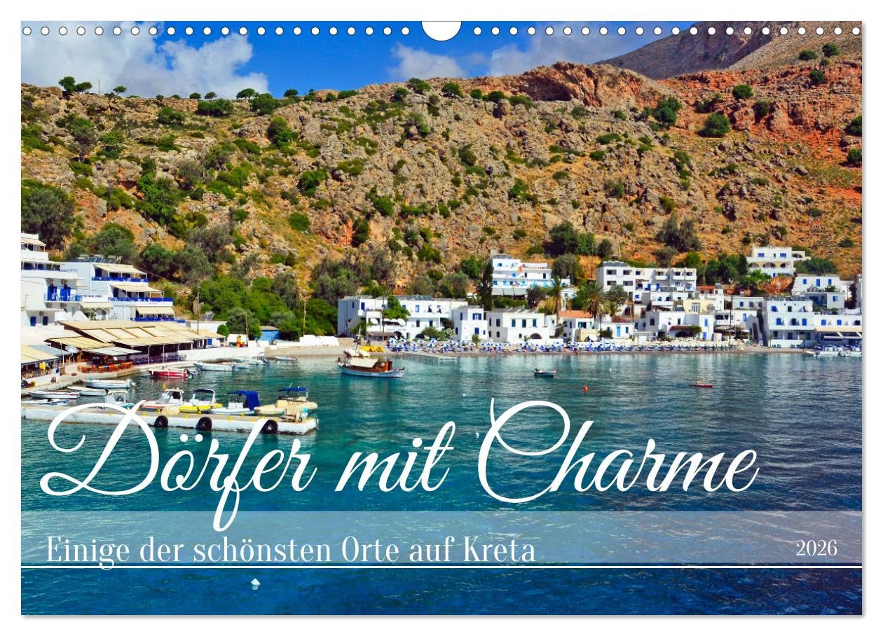 Dörfer mit Charme (Wandkalender 2026 DIN A3 quer), CALVENDO Monatskalender Calendars