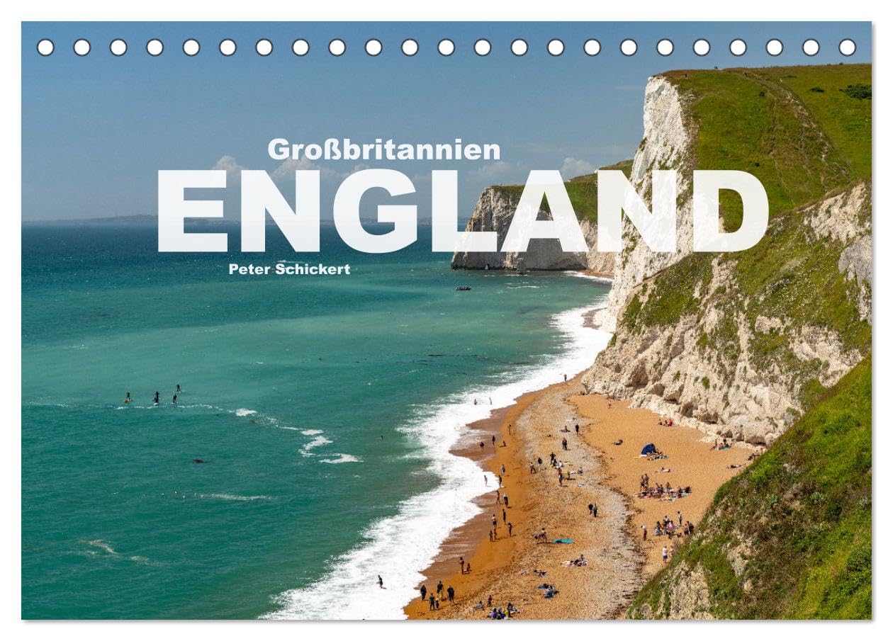 Großbritannien - England (Tischkalender 2026 DIN A5 quer), CALVENDO Monatskalender Leisure, Home & Garden