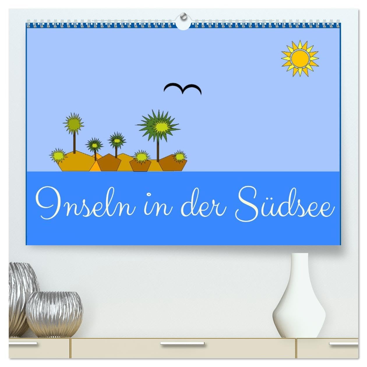 Inseln in der Südsee (hochwertiger Premium Wandkalender 2026 DIN A2 quer), Kunstdruck in Hochglanz Leisure, Home & Garden