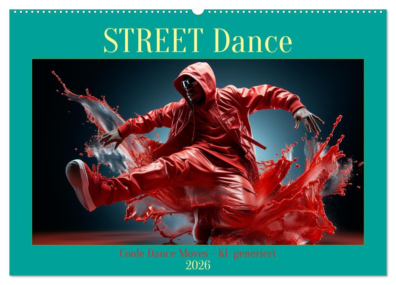 Street Dance (Wandkalender 2026 DIN A2 quer), CALVENDO Monatskalender Social Sciences