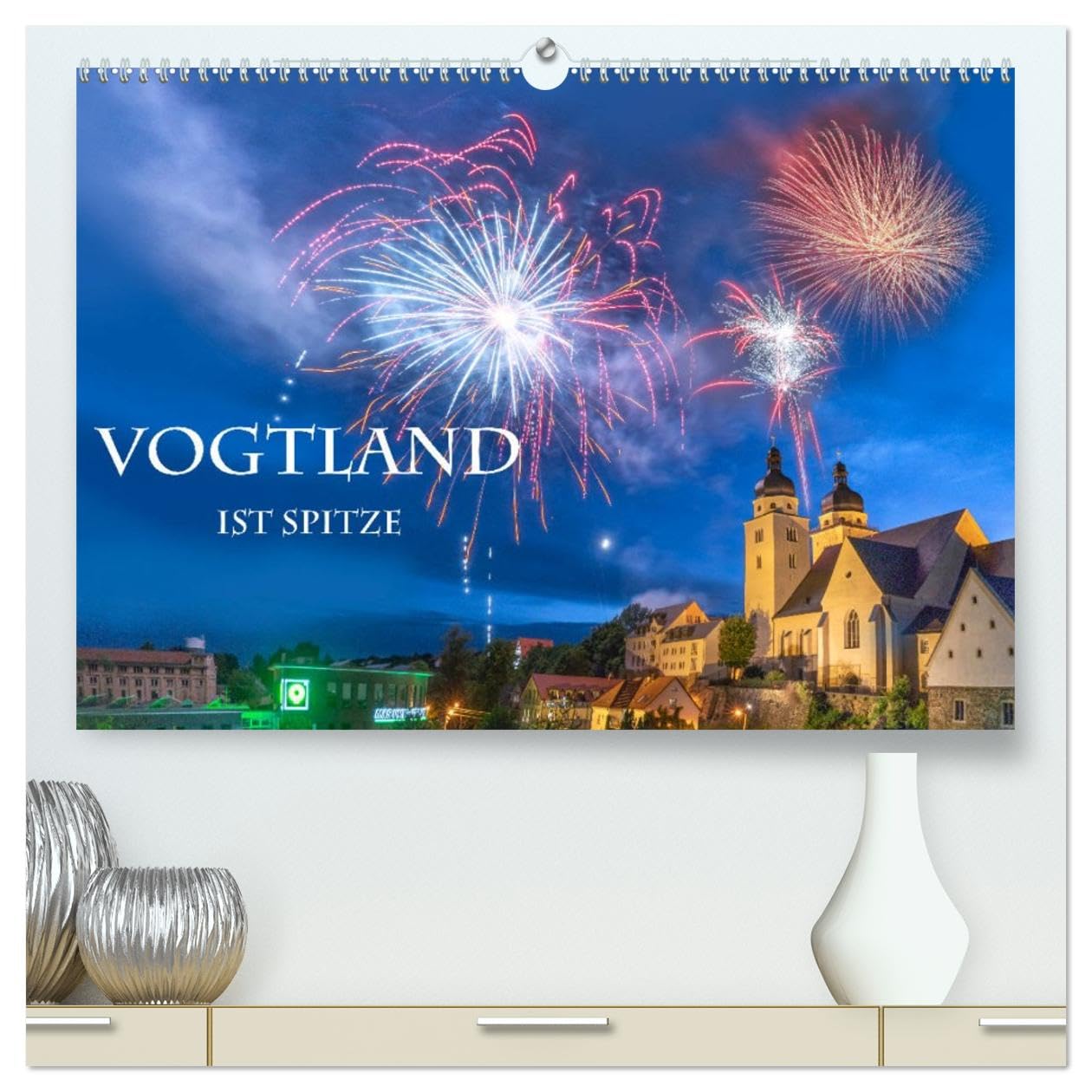 Vogtland ist Spitze (hochwertiger Premium Wandkalender 2026 DIN A2 quer), Kunstdruck in Hochglanz Leisure, Home & Garden