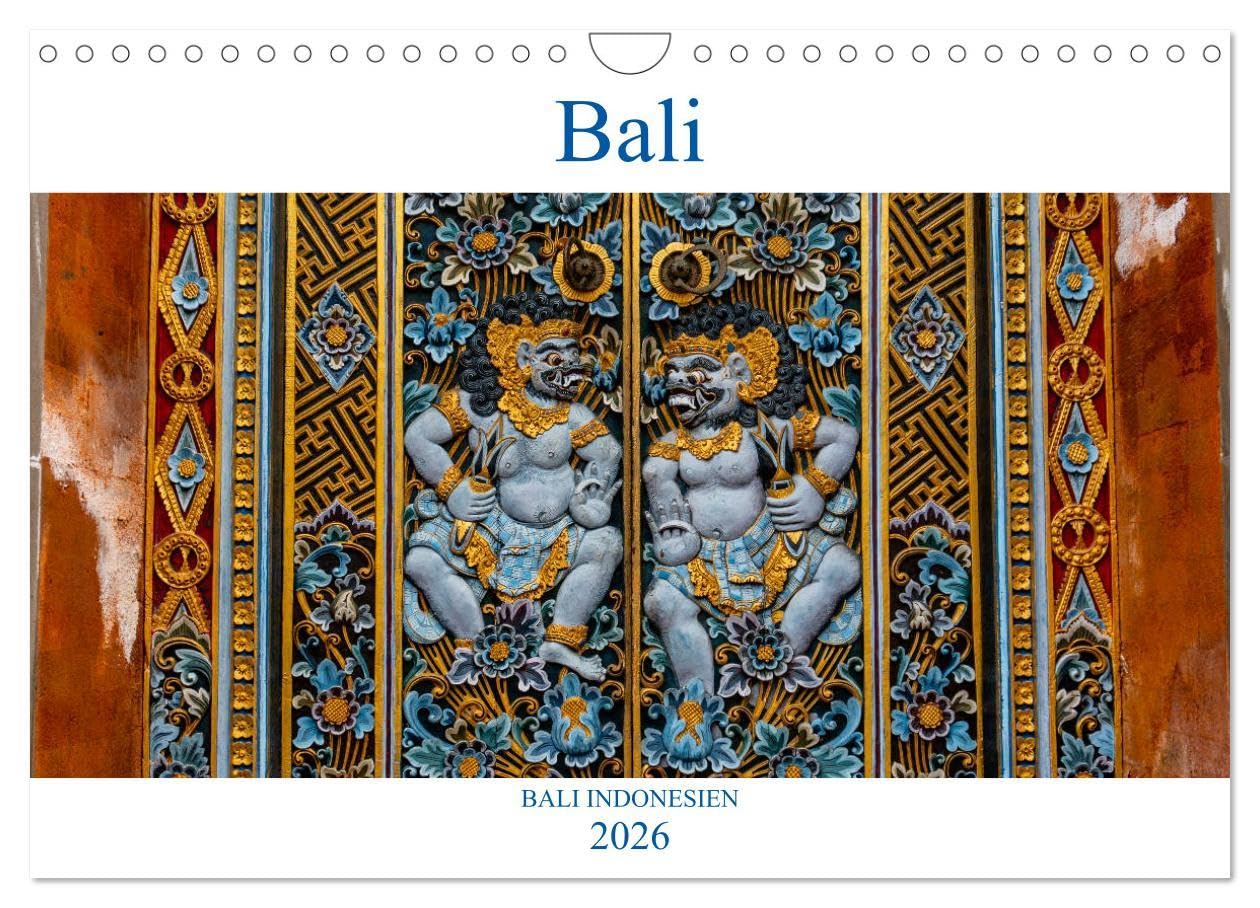 Bali Indonesien (Wandkalender 2026 DIN A4 quer), CALVENDO Monatskalender: Bali Indonesien (CALVENDO Orte) Leisure, Home & Garden