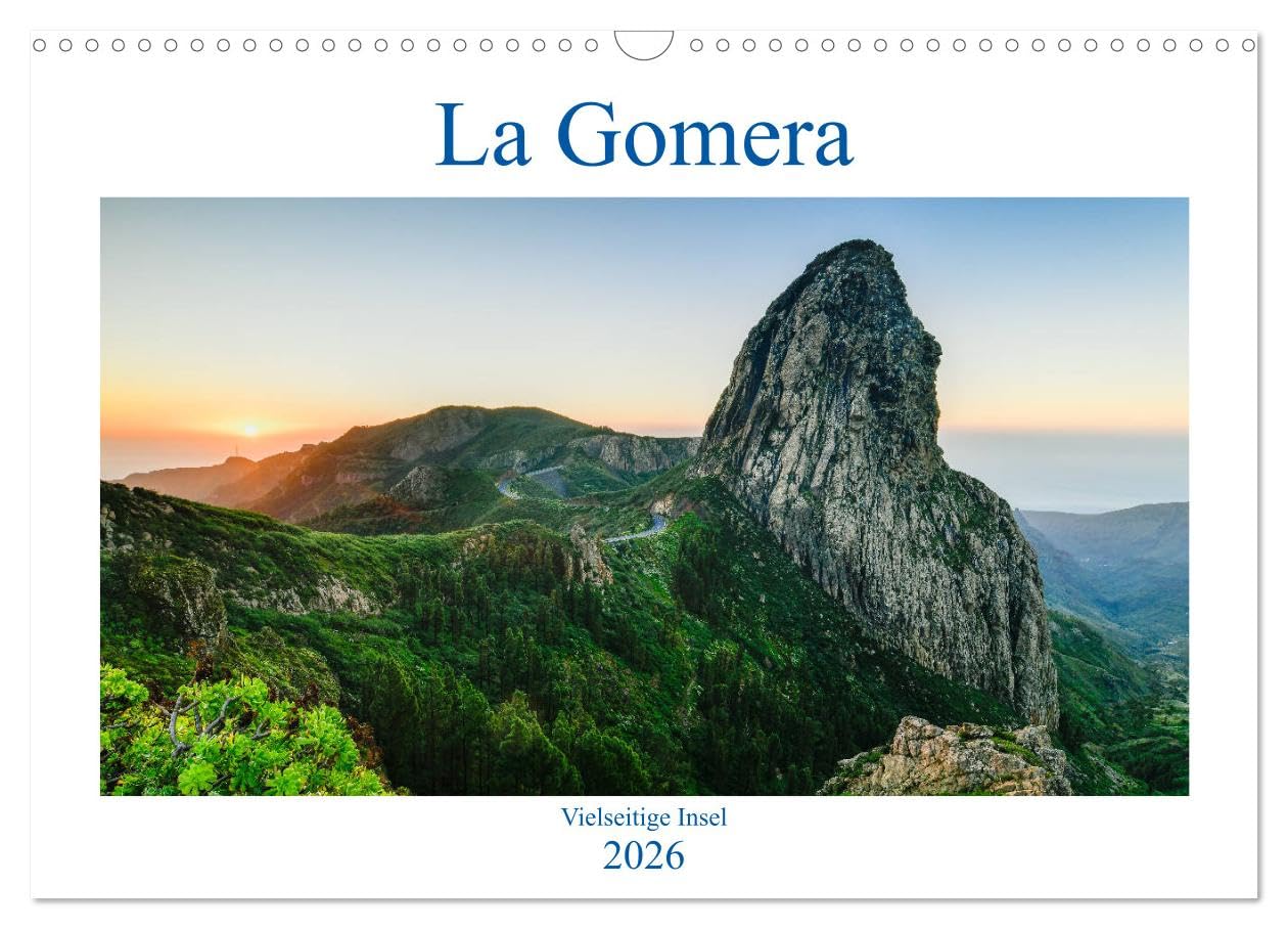 La Gomera - Vielseitige Insel (Wandkalender 2026 DIN A3 quer), CALVENDO Monatskalender Leisure, Home & Garden