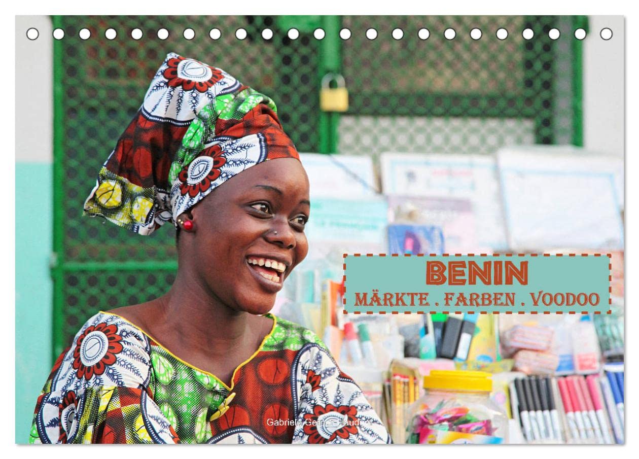 Benin Märkte Farben Voodoo (Tischkalender 2026 DIN A5 quer), CALVENDO Monatskalender: Highlights aus Benin in Westafrika book