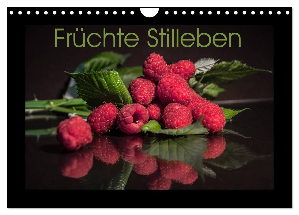 Früchte Stilleben (Wandkalender 2026 DIN A4 quer), CALVENDO Monatskalender: Obst ins rechte Licht gerückt, beeindruckt hier in 12 schönen, qualitativ hochwertigen Bildern. (CALVENDO Lifestyle) Photography