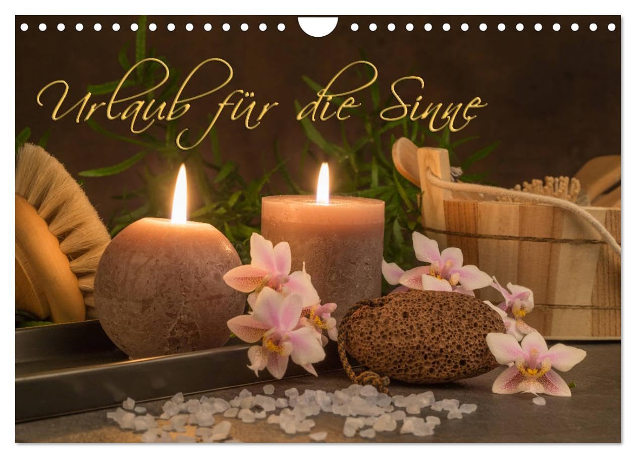 Urlaub für die Sinne (Wandkalender 2026 DIN A4 quer), CALVENDO Monatskalender: Professionelle Aufnahmen aus dem Bereich Wellnes, Sauna und Spa bringen ... Urlaub für die Sinne. (CALVENDO Lifestyle) Lifestyle