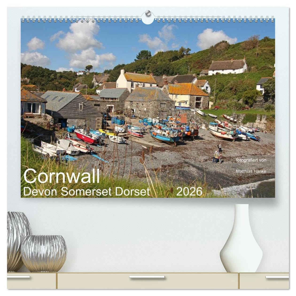 Cornwall - Devon Somerset Dorset (hochwertiger Premium Wandkalender 2026 DIN A2 quer), Kunstdruck in Hochglanz Leisure, Home & Garden