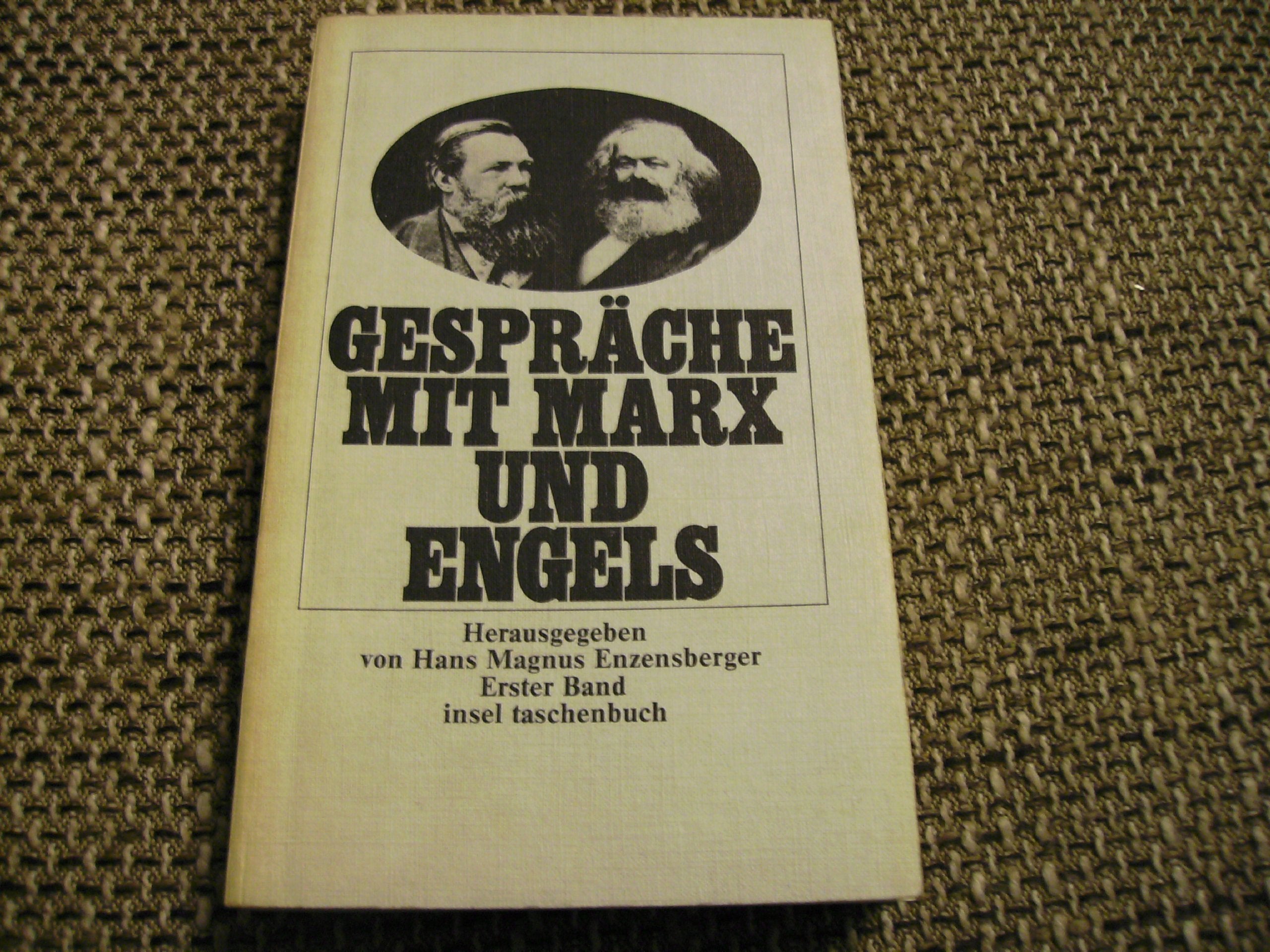 Gespräche mit Marx und Engels (Insel-Taschenbuch, Band 19 und 20) Books