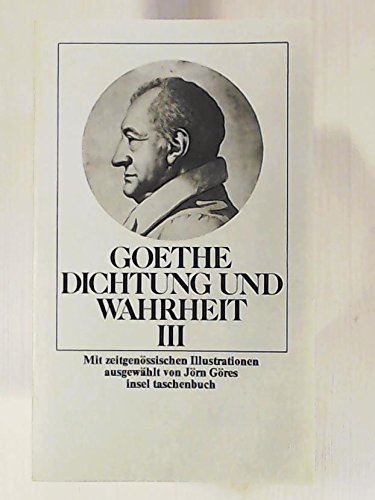 Goethe Dichtung und Wahrheit 3 Books
