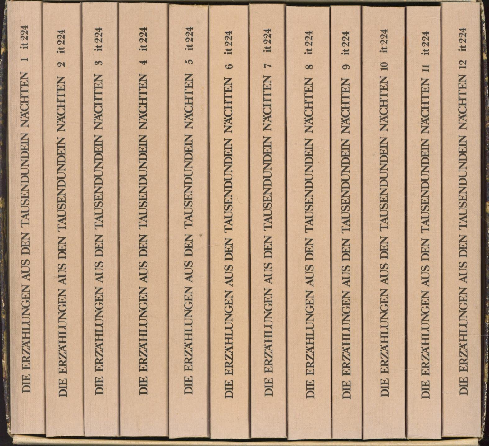 Die Erzählungen aus den Tausendundein Nächten. Zum ersten Mal nach dem arabischen Urtext der Calcutter Ausgabe aus dem Jahre 1839 übertragen von Enno Littmann. Books