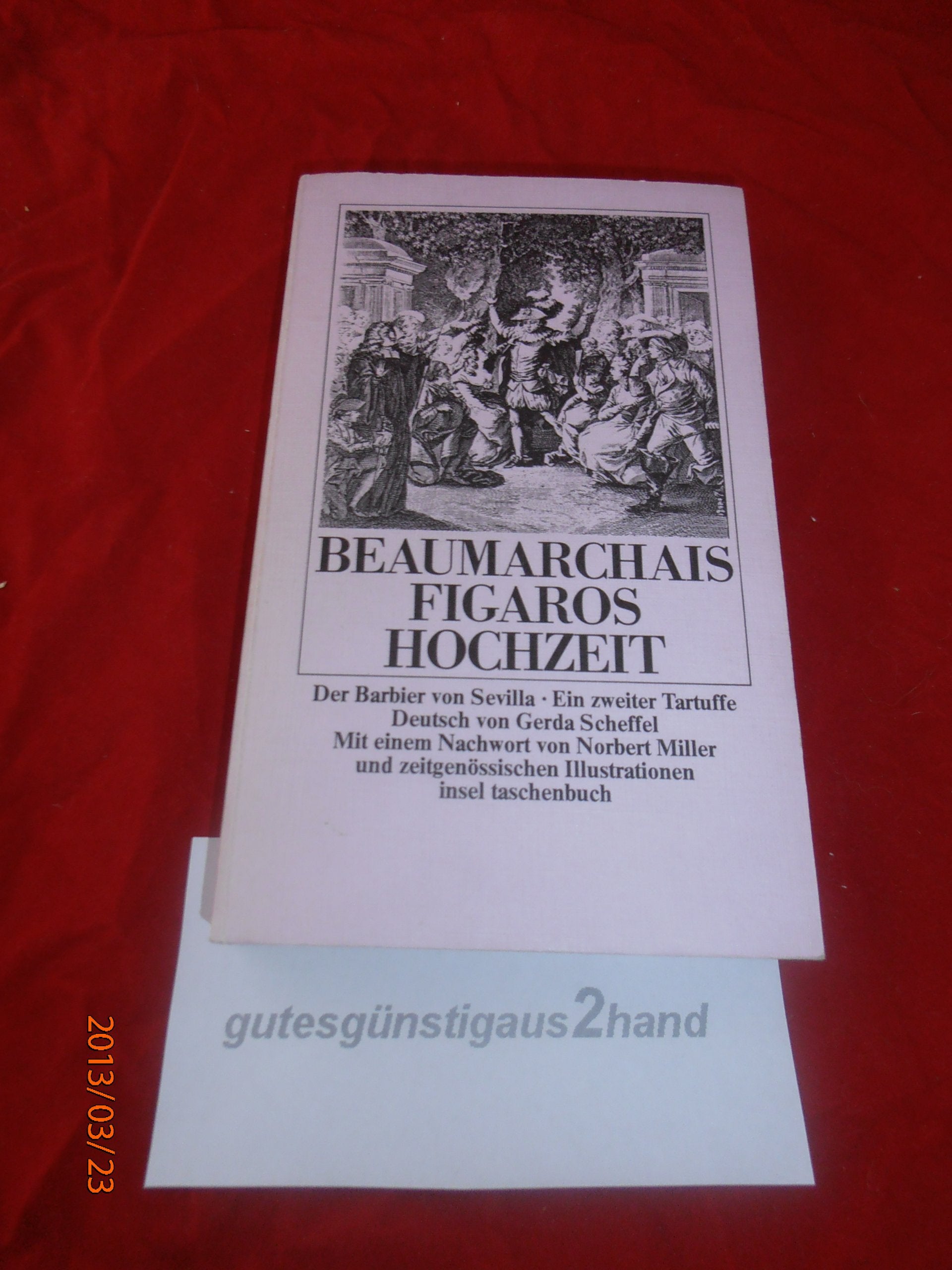 Beaumarchais Figaros Hochzeit Books