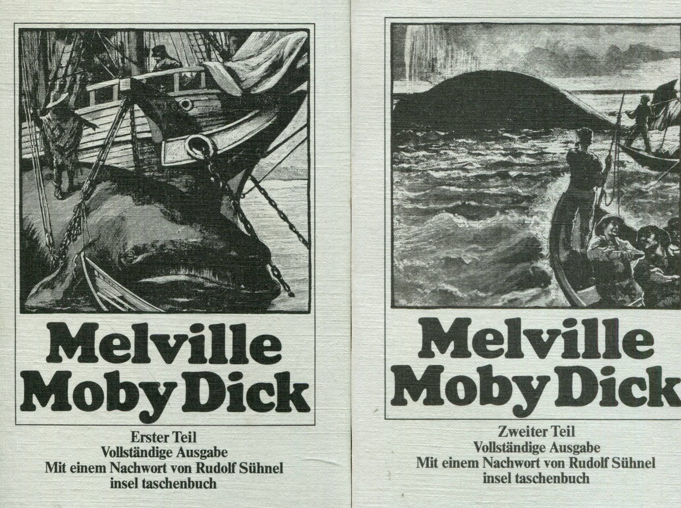 Moby Dick. Zweiter Teil. Vollständige Ausgabe mit einem Nachwort von Rudolf Sühnel.(Tb.) Books
