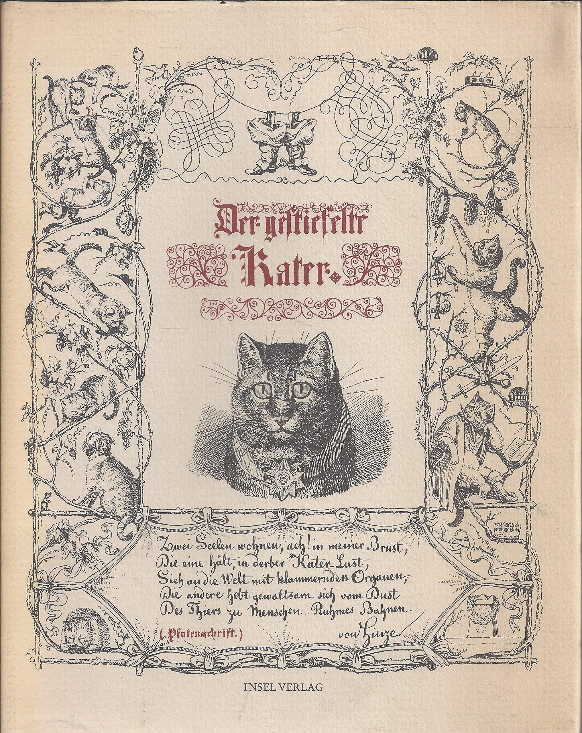 Das Märchen vom gestiefelten Kater: In den Bearbeitungen von Straparola, Basile, Perrault und Tieck. Mit zwölf Radierungen von Otto Speckter. Das Nachwort verfaßte Roland Jäger Professional & Reference Books