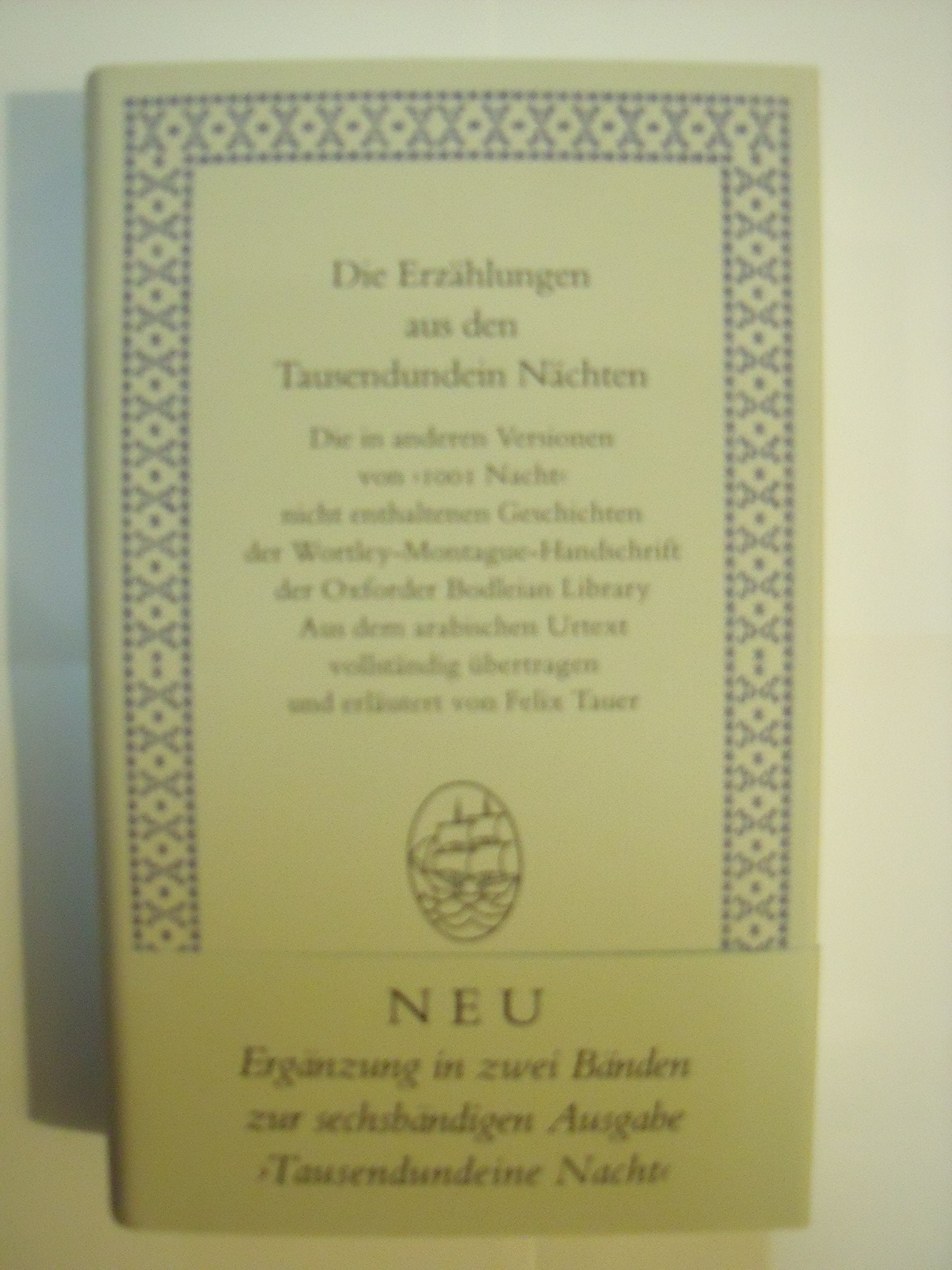Die Erzählungen aus den Tausendundein Nächten (2 Bände) Books