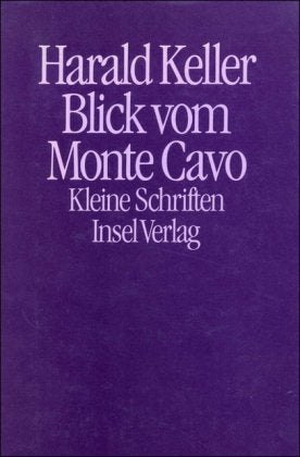 Blick vom Monte Cavo: Kleine Schriften Film, Art & Culture