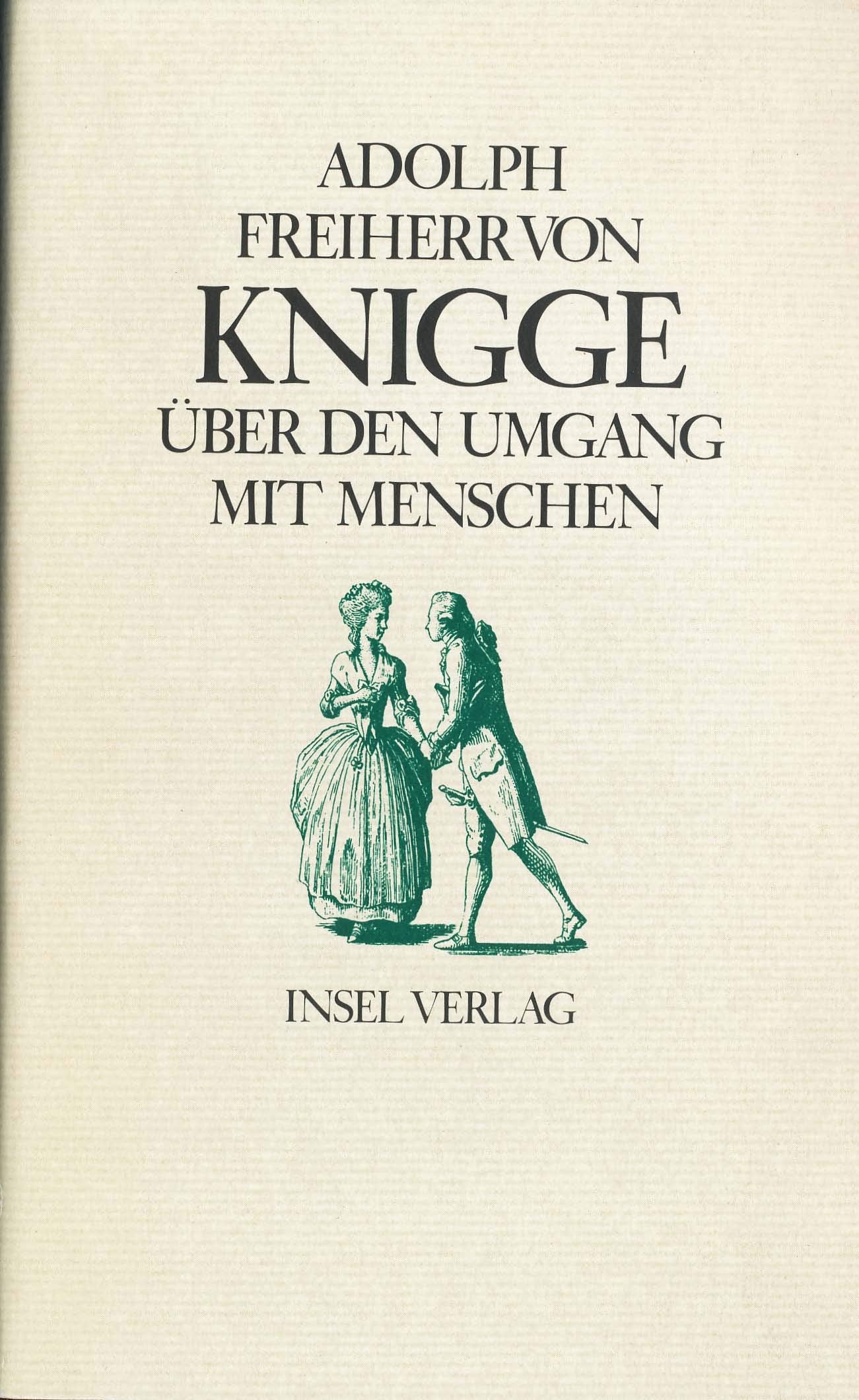 Über den Umgang mit Menschen Philosophy