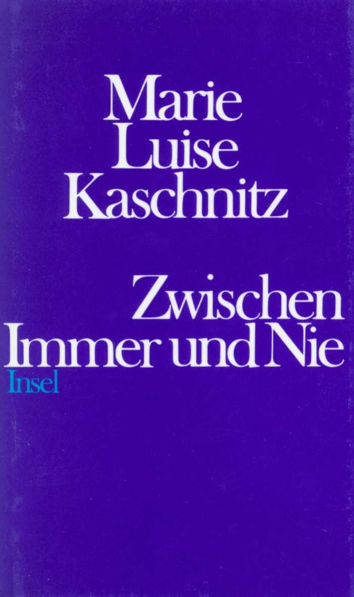 Zwischen Immer und Nie Contemporary literature