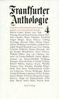 Frankfurter Anthologie, Bd.4: Vierter Band Fiction