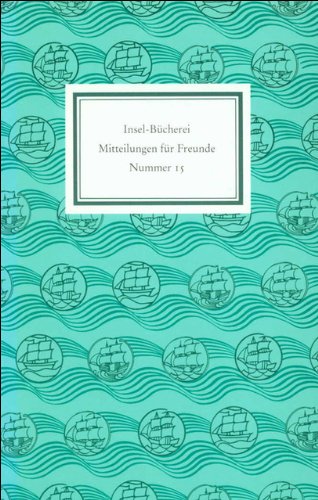 Insel-Bücherei. Mitteilungen für Freunde: Nummer 15 Law