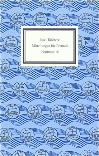 Insel-Bücherei. Mitteilungen für Freunde: Nummer 16 Law