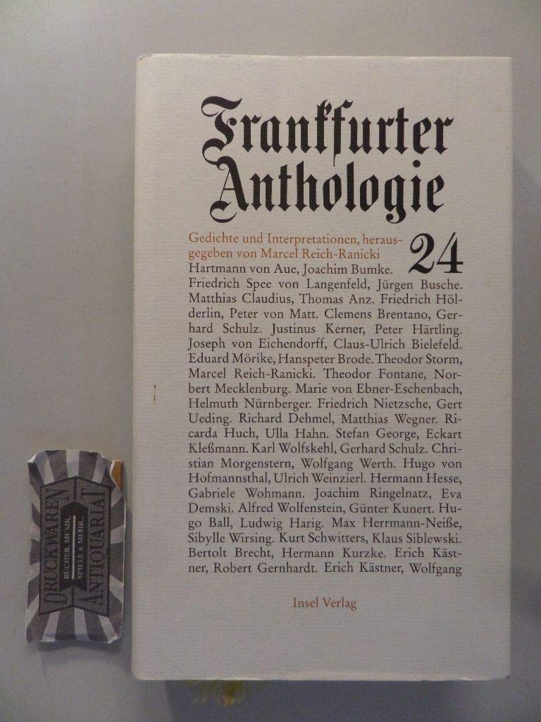 Frankfurter Anthologie. Gedichte und Interpretationen Poetry