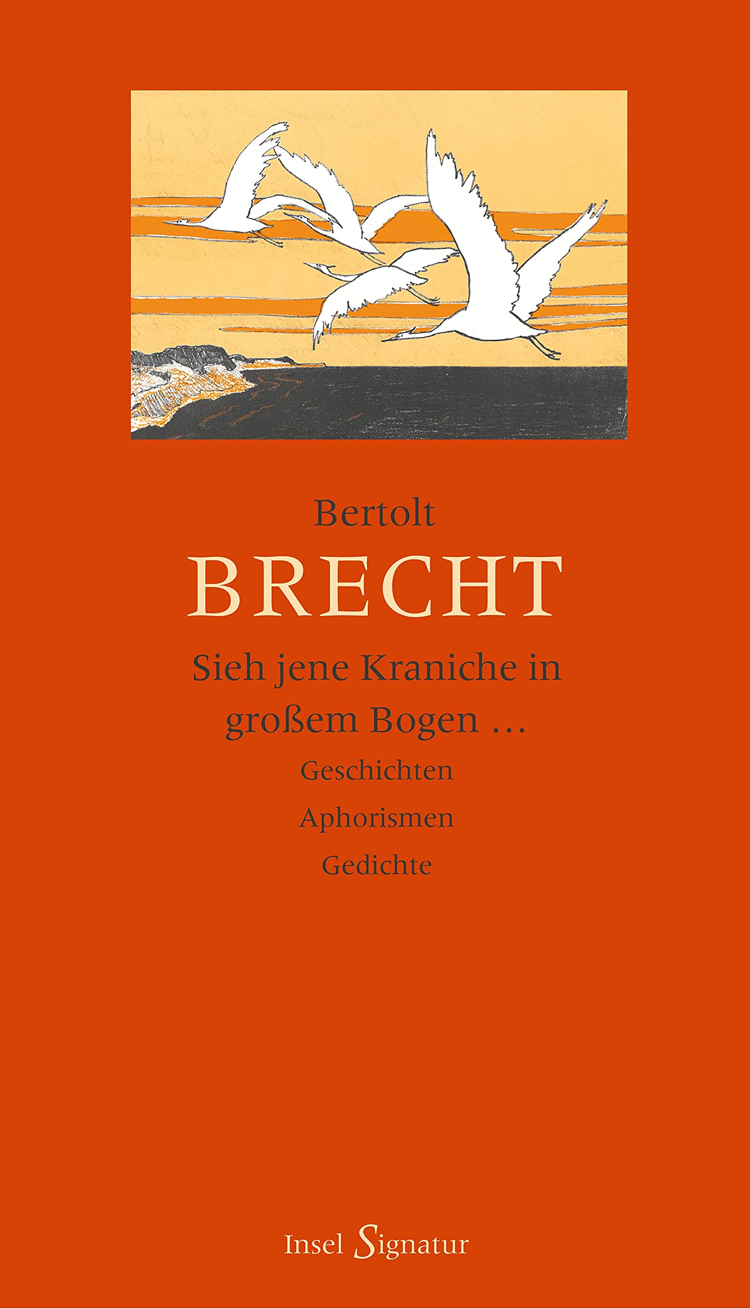 »Sieh jene Kraniche in großem Bogen ...« Essays & Short Stories