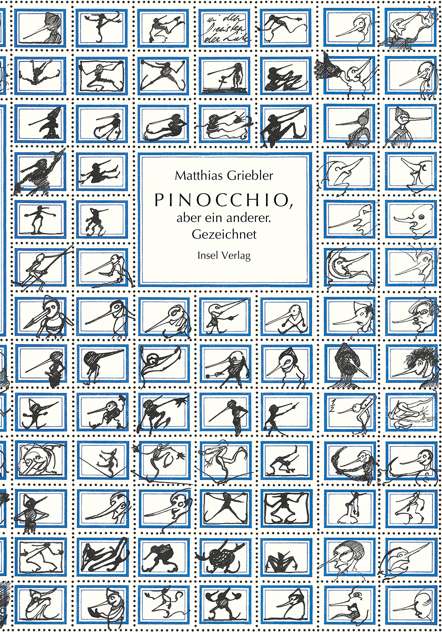 Pinocchio, aber ein anderer. Gezeichnet Arts & Music