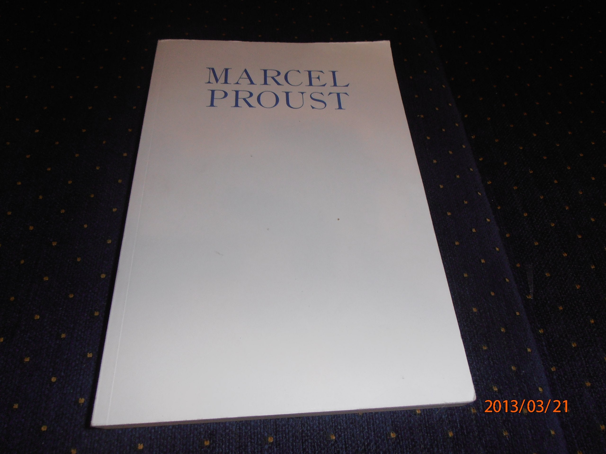 Marcel Proust und die Korrespondenz Contemporary literature Books