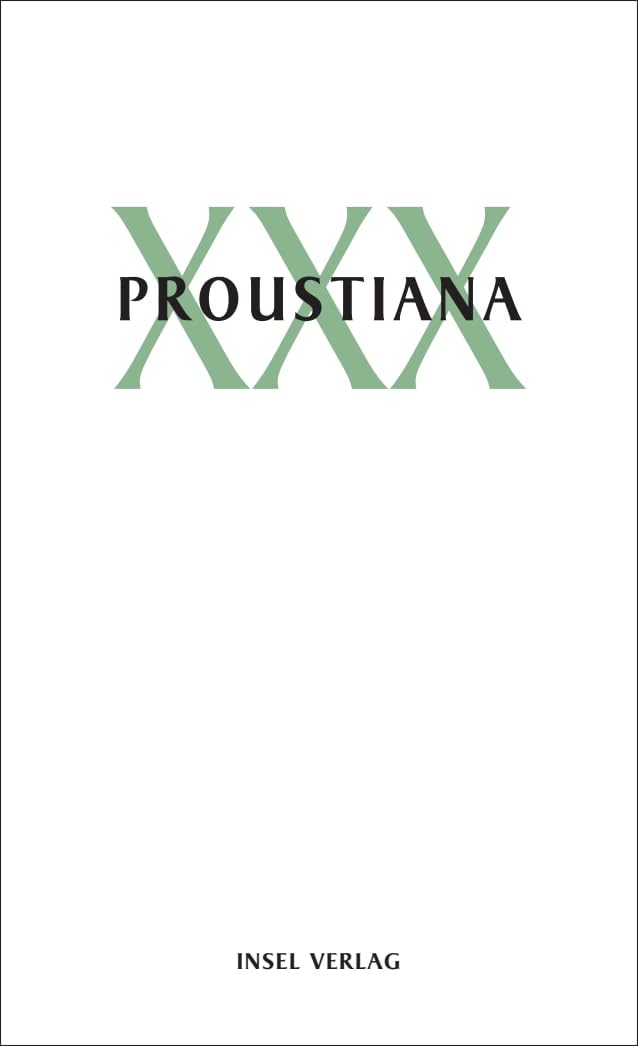 Proustiana XXX Contemporary literature