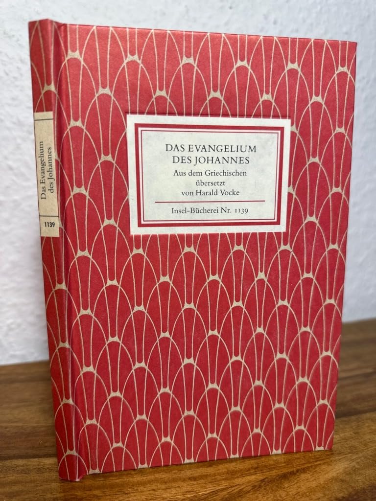 Das Evangelium des Johannes: Aus dem Griechischen übersetzt von Harald Vocke (Insel-Bücherei) Film, Art & Culture