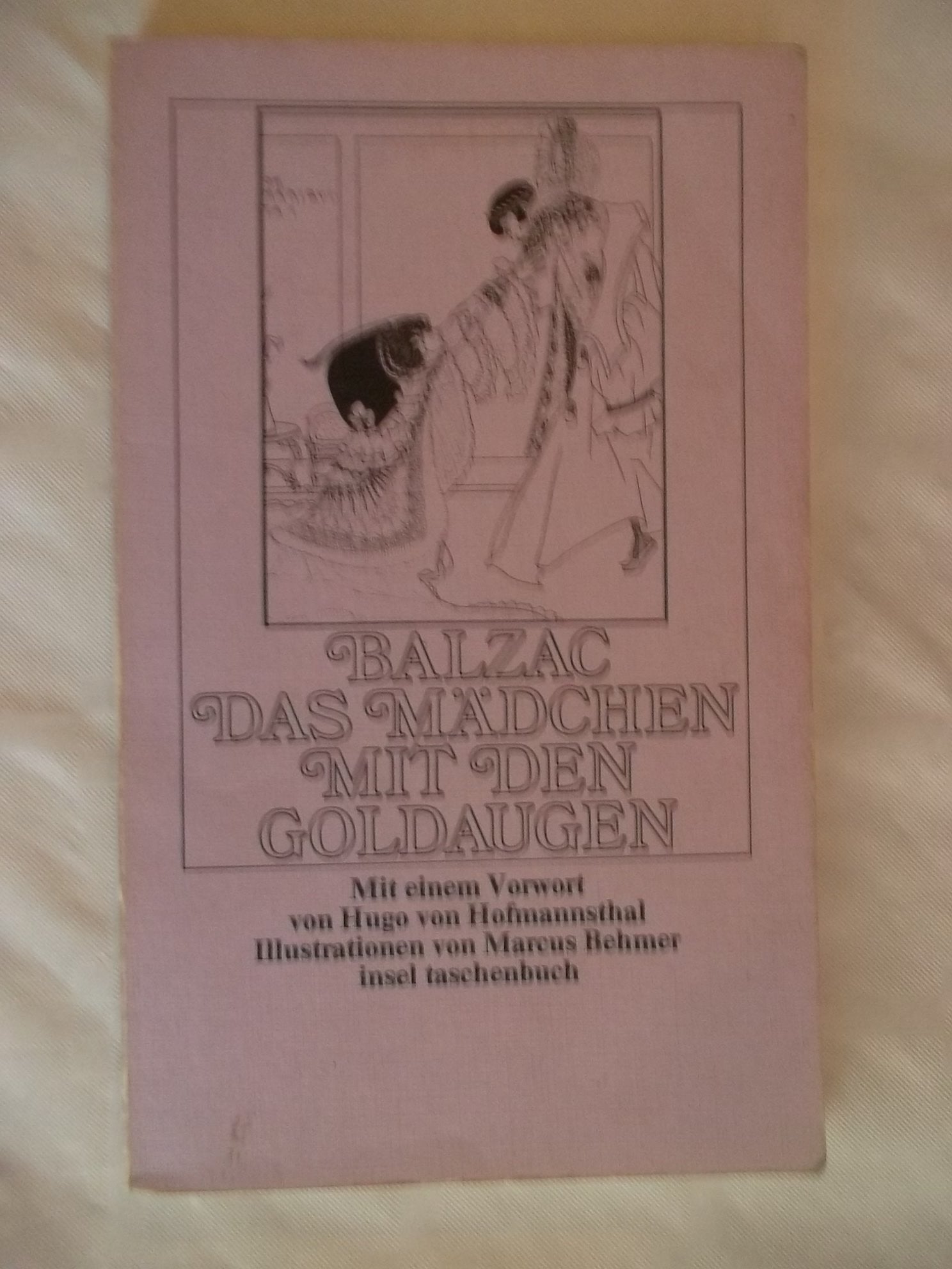 Das Mädchen mit den Goldaugen (insel taschenbuch) Books