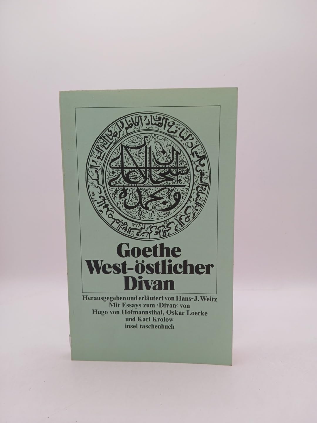 West-östlicher Divan Poetry