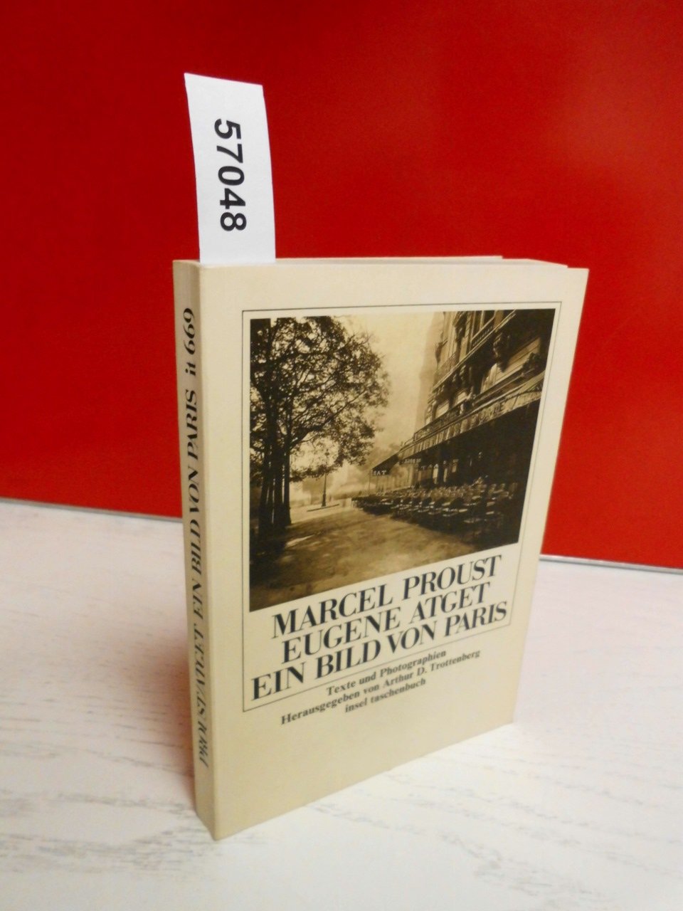 Ein Bild von Paris: Texte und Photographien. Herausgegeben von Arthur D. Trottenberg (insel taschenbuch) Books