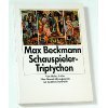 Max Beckmann. Schauspieler-Triptychon: Eine Kunst-Monographie von Heinz Jatho. Mit Abbildungen und einer farbigen Klapptafel (insel taschenbuch) Film, Art & Culture