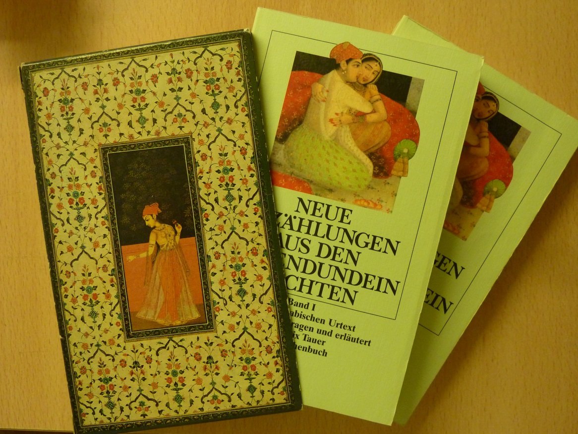 Neue Erzählungen aus den Tausendundein Nächten: Die in anderen Versionen von >1001 Nacht< nicht enthaltenen Geschichten der ... von Felix Tauer. (2 Bde.) (insel taschenbuch) Books