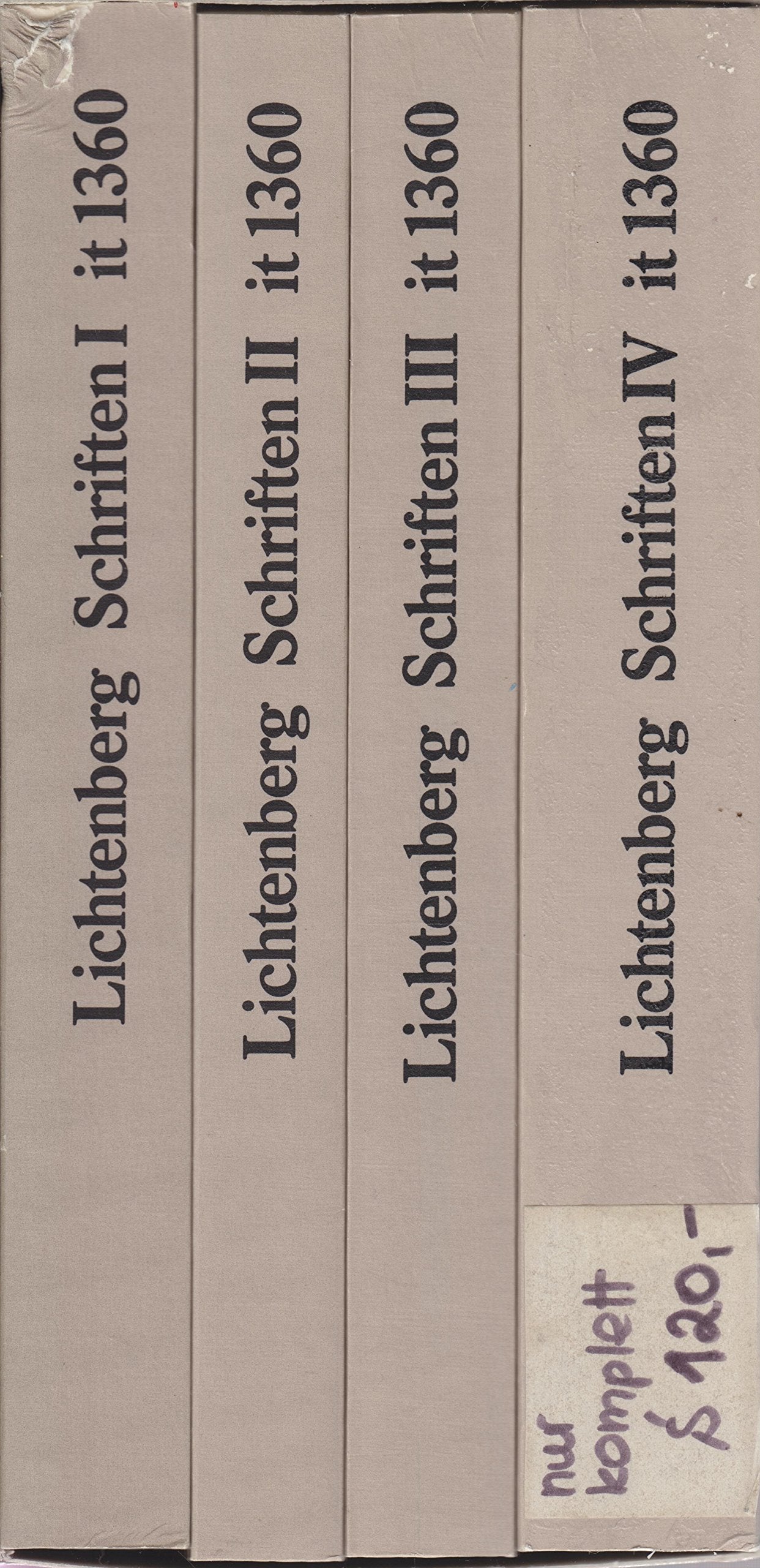 Schriften und Briefe (Insel-Taschenbücher) Books