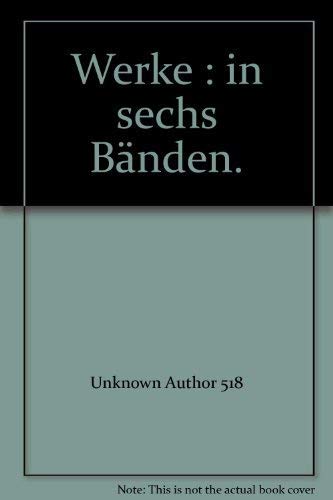 Goethe Werke VI it 1500 vermischte Schriften Books