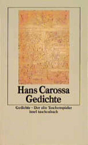 Werke in Einzelausgaben. Zwölf Bände in Kassette: 1: Gedichte. Der alte Taschenspieler (insel taschenbuch) Fiction