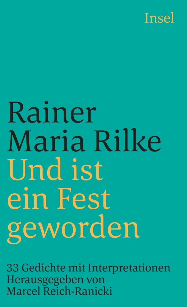 Und ist ein Fest geworden Poetry