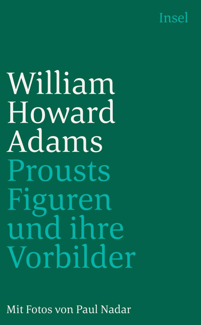 Prousts Figuren und ihre Vorbilder Contemporary literature